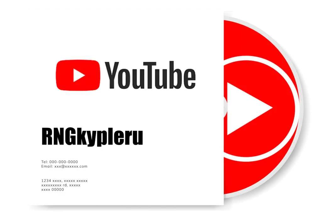 un finto album con i social personalizzata per il sito kypleru.it
